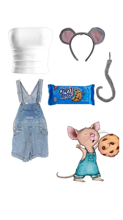 Halloween Costumes With Overalls, Casual Halloween Costumes, Stylish Halloween Costumes, Mouse A Cookie, Teacher Halloween Costumes, Classy Halloween Costumes, Trio Halloween Costumes, Halloween Coustumes, Hot Halloween Outfits