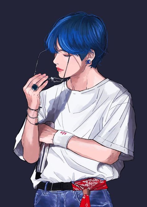 祈 on Twitter in 2022 | Taehyung fanart, Bts fanart, Bts drawings Taehyung's Art, Fanart Illustration, Taehyung Fanart, Fanart Bts, Wallpaper Bts, Jan 17, Bts Drawings, V Taehyung, Bts Fanart