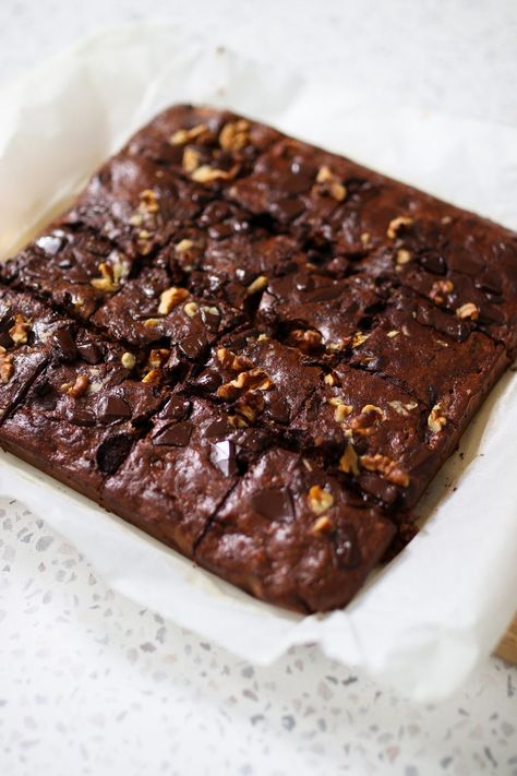 Healthy Chocolate Brownies, Protein Powder Brownies, Sweet Potato Brownies, Sugar Free Cake, Protein Brownies, Sweet Potato Protein, Paleo Baking, Baking Business, Vegan Alternatives