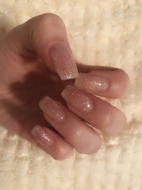 Pretty Gel Nails, Really Cute Nails, Soft Nails, Sparkle Nails, Nagel Inspo, Sparkly Nails, Cat Kuku, Fire Nails, Funky Nails