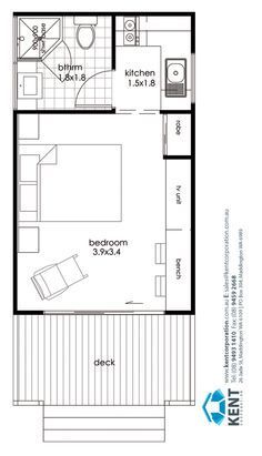 Garage Conversion Stockport Garage Bedroom Conversion, Garage Conversion Granny Flat, Garage To Living Space, Studio Floor Plans, Plan Garage, Hotel Floor Plan, Garage Cabinet, Studio Layout, Converted Garage