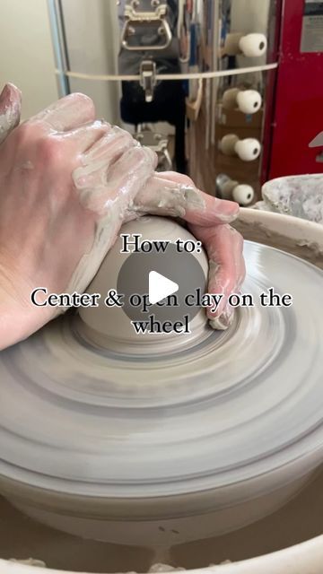 Centering Pottery, Pottery Videos, Small B, Functional Pottery, Pottery Ceramics, Ceramic Dishes, Pottery Studio, Clay Pottery, Ceramic Art