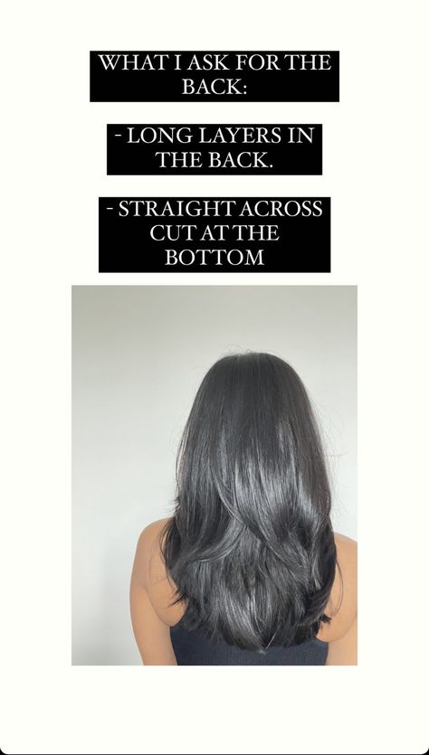 Mid Length Haircut Black Hair, Mid Length Black Hair With Layers, Mid Length Dark Hair, Black Hair Mid Length, Mid Length Black Hair, Black Hair Haircuts, Baby Hairstyle, 2024 Haircut, 2024 Haircuts