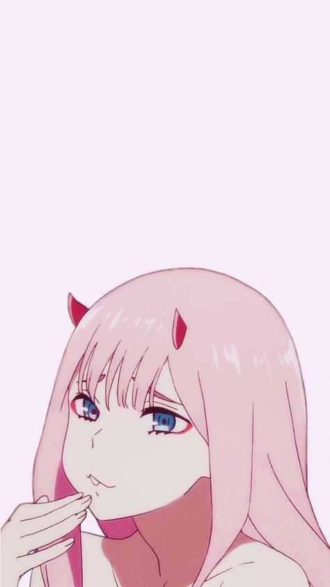 Zero Two lock screen / background / wallpaper 너에게 닿기를, Anime Lock Screen, Anime Wallpaper Phone, Haiwan Peliharaan, Cool Anime Wallpapers, Zero Two, Fete Anime, Darling In The Franxx, Kawaii Wallpaper