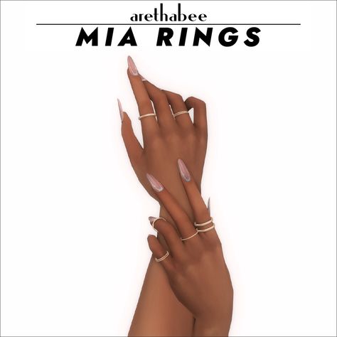 Sims 4 Cc Mods Accessories, Sims 4 Mm Nails, Sims Rings Cc, Sims4 Cc Rings, Sims 4 Rings Cc Maxis Match, Sims 4 Jewelry Patreon, Sims 4 Cas Accessories, Cc Jewelry Sims 4, Rings Cc Sims 4