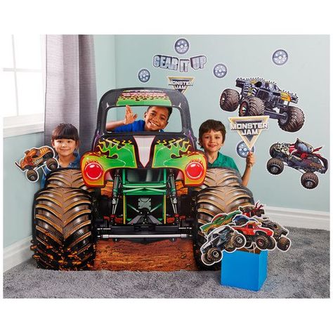 Monster Jam Party Supplies - Boys Birthday Party Ideas | Birthday Express Monster Truck Birthday Party Ideas, Festa Monster Truck, Truck Birthday Party Ideas, Monster Jam Birthday Party, Monster Truck Birthday Party, Monster Jam Birthday, Monster Jam Party, Truck Theme Birthday, Monster Truck Theme