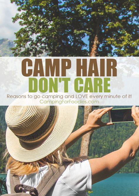 Camping Women, Camp Hair, Romantic Camping, Camping Clothes, Tent Camping Hacks, Camping Hair, Camping For Beginners, Rv Camping Tips, Camping With A Baby