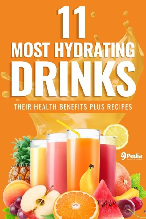 11 Most Hydrating Drinks and How to Make at Home #hydration #dehydration #hydratingdrinks #healthydrinks #freshjuice #freshjuicerecipes #juicerecipes #drinkrecipes Hydration Drinks, Fresh Juice Recipes, Hydration Drink, Hydration Station, Hydrating Drinks, Fresh Juice, Dehydration, Juicing Recipes, Quick Recipes