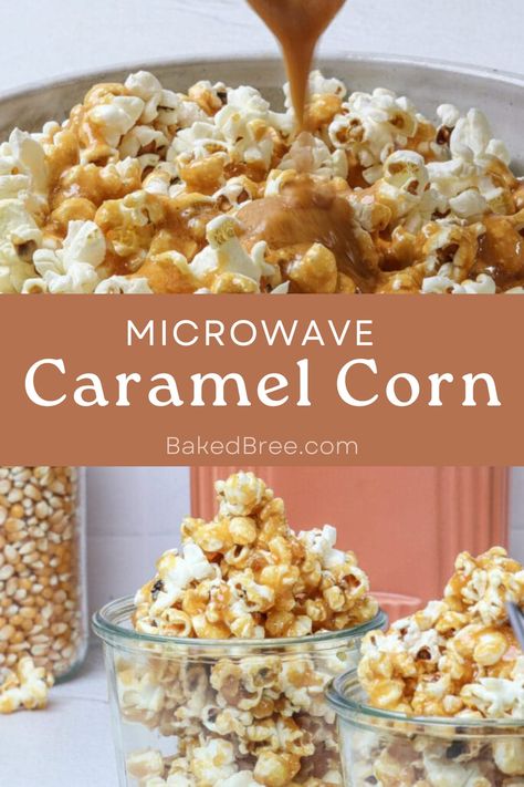 Put your favorite snack into overdrive with Microwave Caramel Corn—an easy way to turn savory to sweet in no time! Carmel Corn Recipe, Popcorn Balls Recipe Easy, Microwave Caramel Popcorn, Homemade Caramel Corn Recipe, Caramel Corn Easy, Microwave Caramel Corn, Caramel Popcorn Balls, Popcorn Balls Recipe, Homemade Caramel Corn