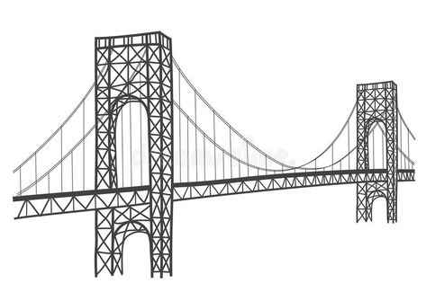 George washington bridge drawing. Simple drawing of historical george washington , #Aff, #bridge, #drawing, #George, #washington, #george #ad New York Drawing, Bridge Tattoo, Bridge Drawing, Leavenworth Washington, Acrylic Portrait Painting, Bridge Over Troubled Water, Skyline Design, Painting Canvases, Pen Sketch