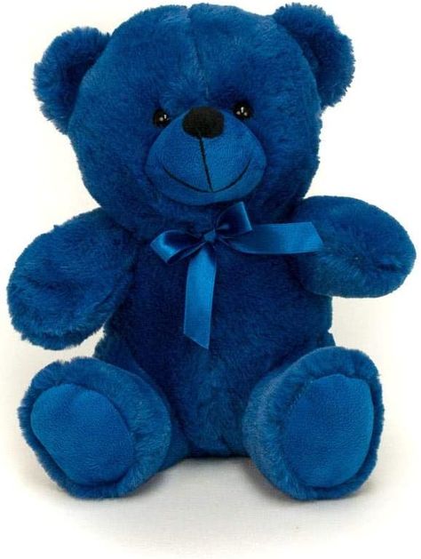 Amazon.com: Grandma Smiley's Plush Best Friends 9" Super Color Teddy Bears (Royal Blue) : Toys & Games Blue Stuffed Animals, Blue Toys, Small Teddy Bears, Android Wallpaper Art, Blue Baskets, Blue Teddy Bear, Green Bear, Blue Bayou, Animal Birthday Party