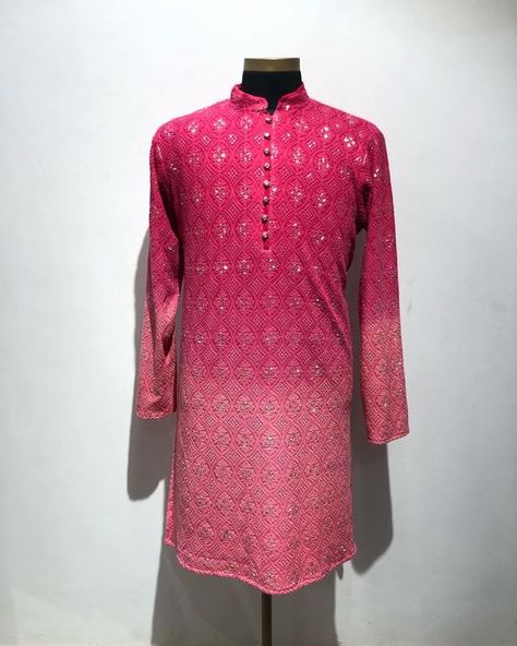 Kurta Ideas, Mehandi Dress, Boy Babies, Man Dress Design, Kurta Pajama Men, Wedding Kurta For Men, Chikankari Work, Mens Wear Wedding, Man Dress