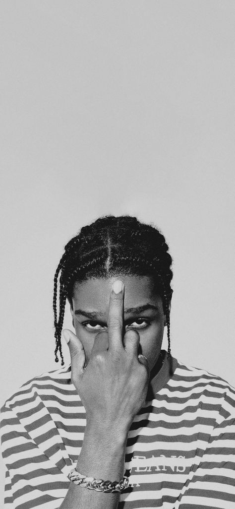 Asap Rocky Photoshoot, Asap Rocky Hair, Ragazza Gangsta, Lord Pretty Flacko, Pretty Flacko, Braids Pictures, A$ap Rocky, Rap Wallpaper, Rap Aesthetic