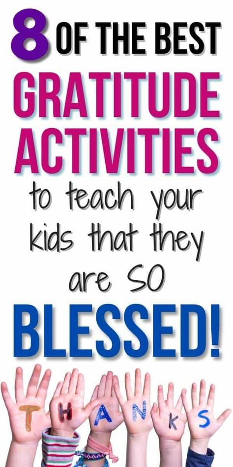 Do you cross your fingers and pray that your kids will be gracious and remember to say thanks when they open birthday gifts? If so, get easy parenting tips for how to teach kids to be grateful and thankful for everything that they have. These gratitude activities for kids are great to do year round with your older and younger kids so they have an "attitude of gratitude" and they realize how fortunate they are! Attitude Of Gratitude Activities, Thankfulness Activities For Kids, Thankfulness Activities, Gratitude For Kids, Gratitude Activities For Kids, Teaching Kids Gratitude, Thankful Activities, Teaching Gratitude, Devotions For Kids