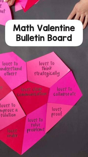 Math Valentine Bulletin Board, Valentines Classroom Door, Valentine Bulletin Boards, Valentines Day Bulletin Board, Math Valentines, Christmas Crafts To Make, Bar Graphs, Love Problems, Classroom Valentine