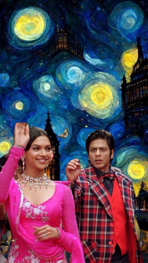 om shanti om Bollywood Wallpaper, Cute Hand Tattoos, Om Shanti, Om Shanti Om, Cute Emoji Wallpaper, Movie Wallpapers, Emoji Wallpaper, Shah Rukh Khan, Cute Love Couple Images