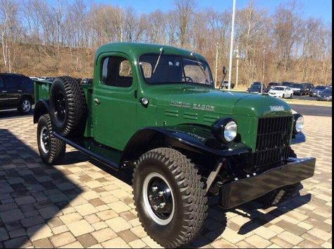 Vintage Roadster, Old Trucks For Sale, Power Wagon For Sale, Custom Fender, Vintage Pickup, Wagons For Sale, Dodge Pickup, Vintage Pickup Trucks, Dodge Power Wagon