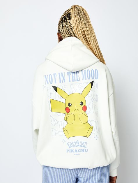 Probably the most wanted clothing piece in our collection, this Pikachu hoodie features a gorgeous back graphic slogan design print. A fan favourite. Showing natural beauty IRL is important to us, so you'll see no retouching on all of our model imagery 🌟 Material: 60% Cotton 40% Polyester Slogan print design Hoodie with drawstrings Kangaroo Pocket Ibuken is 5'5.5" & wears a size S Product care: please make sure to follow the care instructions on the inside label This sweatshirt is part of our p Pikachu Clothes, Pikachu Hoodie, Pokemon Clothes, Skinnydip London, London Brands, London Outfit, Slogan Design, Sweatshirts Online, Hoodie Design