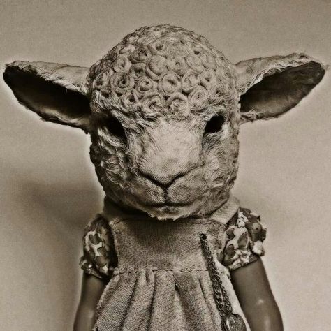 Lamb Lamb Mask, Lamb Head, Annie Montgomery, Duck Doll, Mexico Country, Lamb Leg, Dream Aesthetic, Free Space, Printmaking