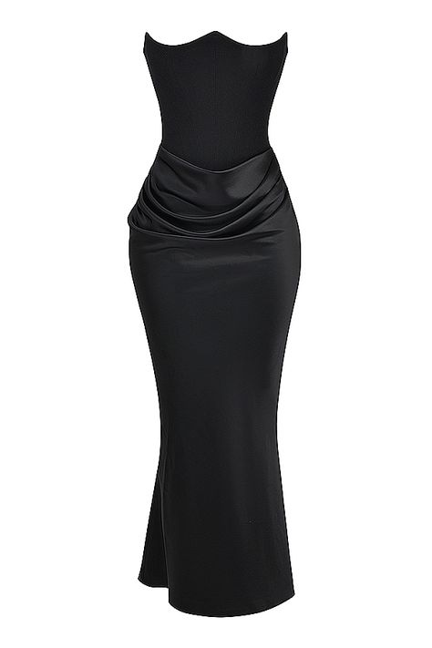 House of CB | Womenswear designed in London. Fishtail Maxi Dress, Drape Maxi Dress, Bodycon Maxi Dresses, Backless Maxi Dresses, Modieuze Outfits, Strapless Maxi Dress, Elegantes Outfit, Mode Inspo, Evening Party Dress