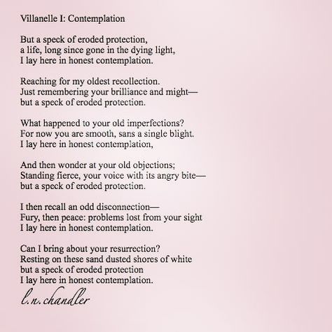 Villanelle 1. A villanelle is a 19 line poems consisting of 5 tercets and a quatrain. If you're intrigued, you can follow along at l.n.chandler1313 on instagram. Villanelle Poem, What Happened To You, Poetry, Im Not Perfect, Writing, Quotes, On Instagram, Quick Saves, Instagram