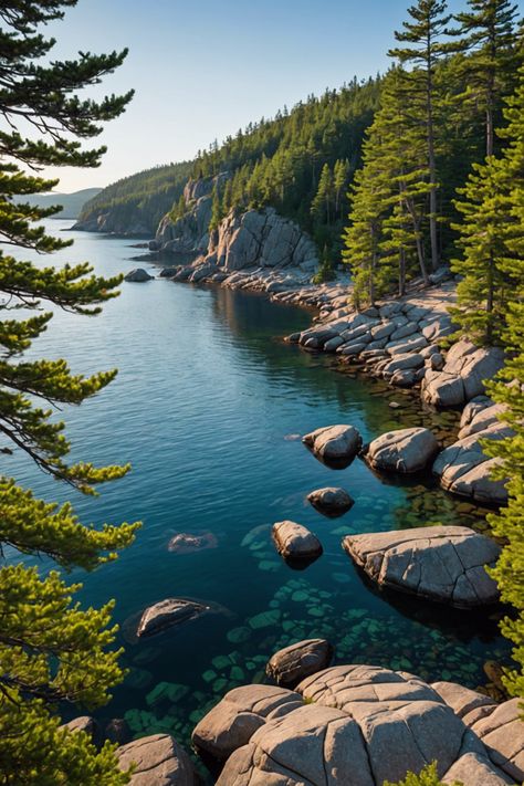 Discover the Wonders: A Complete Guide to Acadia National Park Maine Acadia National Park, Schoodic Peninsula Maine, Acadia Aesthetic, Acadia National Park Itinerary, Maine Tattoos, Maine National Park, Arcadia National Park, Moosehead Lake Maine, 3d Theme