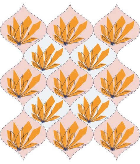 Ogee pattern repeat Bride Fashion Illustration, Repeating Pattern Design, Textiles Design, Ogee Pattern, Tie Dye Crafts, Pattern Ceramic, Repeat Prints, Fashion Designing, Pattern Repeat