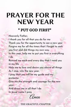 Prayer For The New Year, Inspirational Morning Prayers, Prayer For My Marriage, The Graceful Chapter, New Years Prayer, Prayer Of Praise, Prayers Of Gratitude, Prayer For Health, Sending Prayers