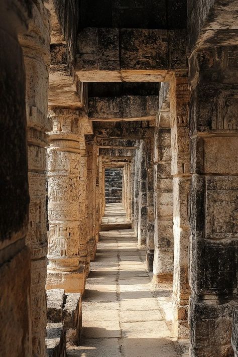 "Experience the wonders of Chichen Itza! 🌿🏛️ Explore the ruins of this ancient Mayan city, a true marvel of history and architecture. 🇲🇽✨ #ChichenItza #MayanHistory #TravelMexico" Mayan Aesthetic, Mayan Architecture, Chichen Itza Mexico, Ancient Mexico, Mayan History, Maya Ruins, Tequila Bar, Mayan Cities, Ancient Mayan