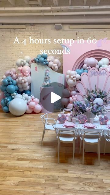 Ichrak - STUDIO MERCERIE - NYC EVENT STYLIST & PLANNER on Instagram: "🐾🐚Gemma Merpup party⁣🐚🐾

Gemma’s mom wanted a Merpup theme for her 3 years old birthday party. Merpups are paw patrol with mermaid tails who live under the sea. She came to me with pictures of her daughter’s favorite episode. In this specific episode. This shell and this pearl are in the center of the story, so we decided to build a scenography around these elements. 

I love when client come to me with original ideas. We worked on a custom paw patrol X under the sea party and I am happy to finally share all the details with you.

Design and planning : @studiomercerie
Balloon artist : @paperandfringe
Backdrops : @Maria_j_creations
Kids tables & chairs : @petiteseats
Flowers : @primroseny
Signage : @inspiredengravings Merpup Birthday Party, Kids Tables, Balloon Artist, Event Stylist, Sea Birthday, Kids Table And Chairs, Under The Sea Party, Come To Me, Mermaid Tails