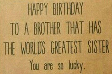 Brother Birthday Card, Brother Card, Birthday Verses For Cards, Siblings Day, Card For Brother, Brother Birthday Quotes, Birthday Verses, Funny Happy Birthday Wishes, Birthday Greetings Funny