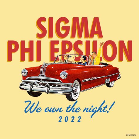 Design unique and trendy custom merch for your Greek organization from Fresh Prints! Submit a proof request to get a free mockup of your design today. 

sigma phi epsilon designs | sigma phi epsilon apparel | custom apparel | greek apparel | fraternity designs | pr designs  |pr apparel | car | vintage | old | cool | friends | enjoying | enjoy | fun | cadillac | cruising | cruisin | sigma phi epsilon | fraternity | brotherhood | leadership | community service

#shirtjustgotcrazy #freshprints Frat Style, Frat Outfits, Pr Design, Custom Merch, Fraternity Coolers, Sigma Phi Epsilon, Cool Friends, Friends Enjoying, Frat Parties