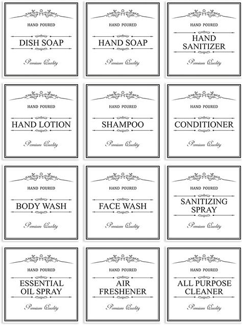 Amazon.com: flowertree White Waterproof Soap Labels for Plastic/Kitchen Hand Soap Dispenser Labels Stickers,Removable Cleaning Labels for Dish Soap, Lotion, Shampoo Conditioner, 12 Pack : Beauty & Personal Care Cleaning Labels, White Soap, Kitchen Labels, Soap Stamping, Essential Oil Spray, Soap Labels, Labels Printables Free, Hand Soap Dispenser, Waterproof Labels