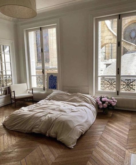 Parisian Apartment, Dream Apartment, House Room, Apartment Inspiration, House Architecture Design, Aesthetic Bedroom, Dream Home Design, Dream Room, Bedroom Interior