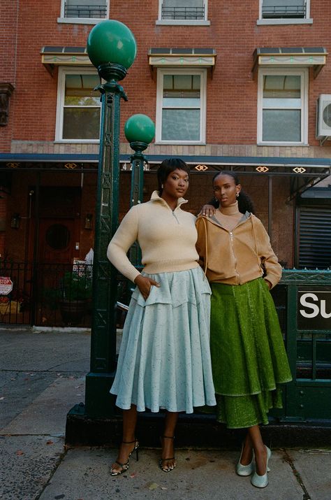 W MAGAZINE: Jamel Shabazz’s Enduring Vision of Brooklyn Style - For the pioneering street photographer, fashion is as much about culture as it is about clothes. Jamel Shabazz, Givenchy Coat, Balenciaga Coat, Ralph Lauren Turtleneck, Wolford Tights, Dior Jacket, Brooklyn Style, Armani Jacket, Burberry Dress