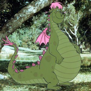 Puff The Magic Dragon, Pete Dragon, Disney Sleeve, Dragon Movies, Pop Disney, Film D'animation, Bd Comics, Disney Live Action, Cute Dragons