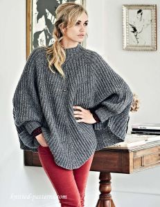 Poncho knitting pattern Knitting Poncho Patterns Free, Knit Poncho Free Pattern, Knitted Poncho Patterns Free Easy, Poncho Knitting Patterns Free, Knitted Poncho Patterns Free, Easy Poncho Knitting Pattern, Poncho Knitting, Poncho With Sleeves, Knit Poncho Sweater