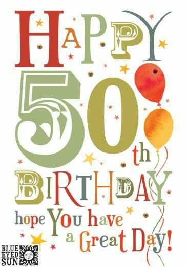 Happy Fifty Birthday Turning 50, 50th Birthday Wishes Funny, 50th Birthday Wishes, Cute Lizard, Birthday Wishes Flowers, Birthday Wishes For Friend, Fifty Birthday, Happy Birthday Quotes Funny, Turning 50