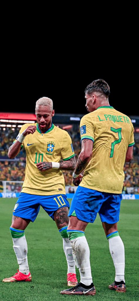 Neymar Dance, Brazil Dance, Brazil Players, Brazilian Soccer Players, Neymar Pic, Football Brazil, Football Celebrations, Football Neymar, Neymar Vs