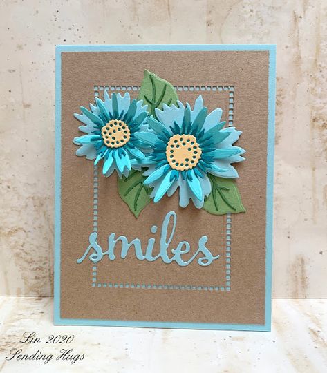 Sending Hugs: A Set of Cards Greetery Cards, Friend Cards, The Greetery, Flower Dies, Quilled Flowers, Sunflower Cards, Spellbinders Cards, Mom Cards, Sending Hugs