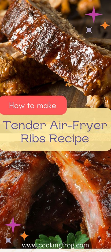 Airfry Ribs Recipe, Babyback Ribs In Airfryer, Babyback Ribs Air Fryer, Ribs In The Air Fryer Oven, Pork Ribs In Air Fryer Oven, How To Cook Ribs In Air Fryer, Air Fryer Baby Back Ribs Recipe, St Louis Ribs In Air Fryer, Air Fryer Bbq Ribs