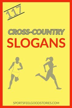 Check out our fun collection of cross-country slogans and sayings. Great sayings for cross country t-shirts, sweatshirts, signs and posters. Also, you might like our sports slogans for baseball, basketball, football, hockey, softball, volleyball, swimming, tennis, golf, ping-pong and wrestling. #slogans #crosscountry Cross Country Running Locker Signs, Cross Country Quotes Inspirational, Cross Country Sayings For Shirts, Cross Country Snacks Running, Race Day Motivation Quotes, Cross Country Quotes High Schools, Cross Country Meet Signs, Homecoming Cross Country Ideas, Cross Country Sayings Motivation