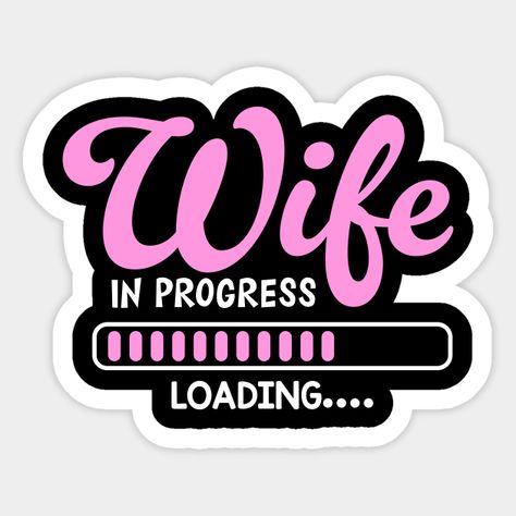 Engaged Soon To Be Married Getting Hitched Wedding Bride -- Choose from our vast selection of stickers to match with your favorite design to make the perfect customized sticker/decal. Perfect to put on water bottles, laptops, hard hats, and car windows. Everything from favorite TV show stickers to funny stickers. For men, women, boys, and girls. Bride To Be Quotes, Engagement Stickers, Congrats Wishes, Funny Engagement Quotes, Funny Engagement Gifts, Husband Ideas, Personalized Wedding Stickers, Getting Hitched, Muscle Man