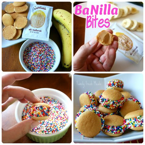 A fun lunchbox snack they will think is a dessert! (Almond butter or Nutella could also be used as a spread.) Dessert Nutella, Fresh Meals, Nutella Spread, Family Fresh Meals, Lunch Box Snacks, School Snacks, Fun Kids Food, Lunch Snacks, Kids Snacks