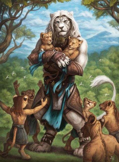 Ajani Goldmane, Lion King Pictures, Mtg Art, Dungeons And Dragons Classes, Creature Drawings, Dungeons And Dragons Characters, Lion Art, D&d Dungeons And Dragons, Fantasy Warrior