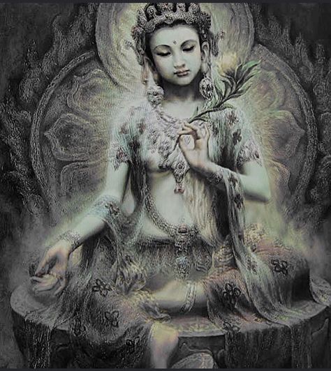 Green Tara tattoo idea. Green Tara Tattoo, Tara Tattoo, Yoga Workshop, Kuan Yin, Green Tara, Tattoo Idea, Greek Statue, Tattoo Designs, Statue