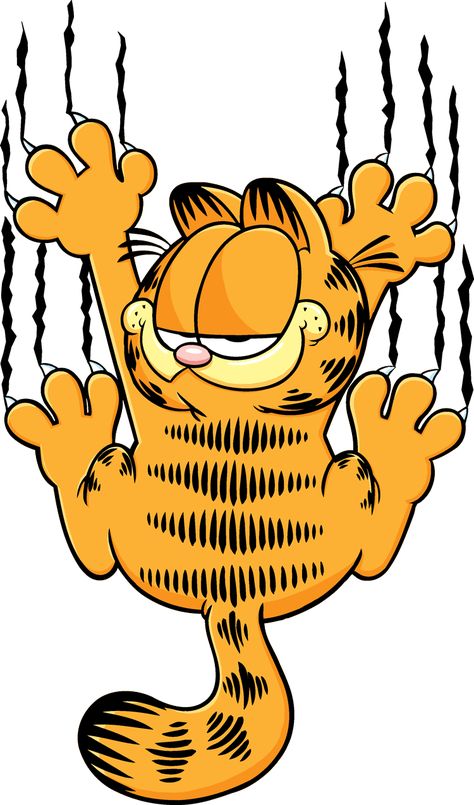 Garfield Flori Din Lut, Garfield Wallpaper, Garfield Pictures, Garfield Cartoon, Garfield And Odie, Easy Cartoon Drawings, 디즈니 캐릭터, Classic Cartoon Characters, Cartoon Painting