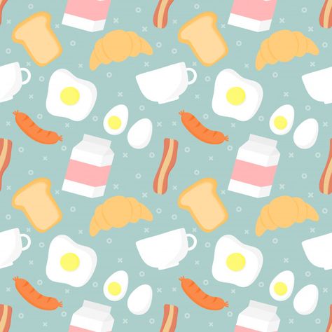 Food Background Wallpapers, Mobile Wallpaper Android, Cute Whale, Food Pattern, Graphic Design Brochure, Watercolor Whale, Vintage Flowers Wallpaper, Cute Whales, Food Patterns