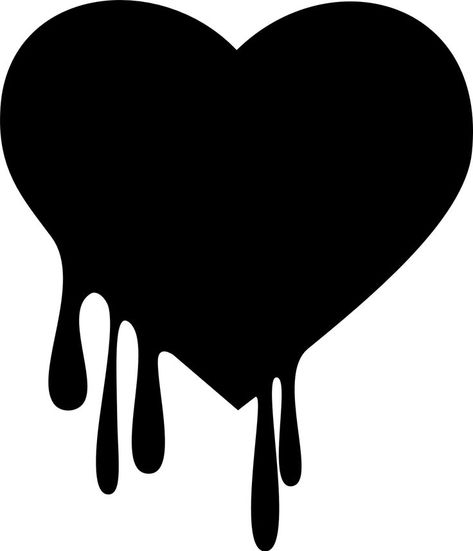 Dripping, bleeding heart Dripping Heart Drawing, Heart Dripping, Drippy Heart, Pfp Masks, Free Halloween Svg, Dripping Heart, Black Heart Tattoos, Blood Tattoo, Halloween Pumpkin Crafts