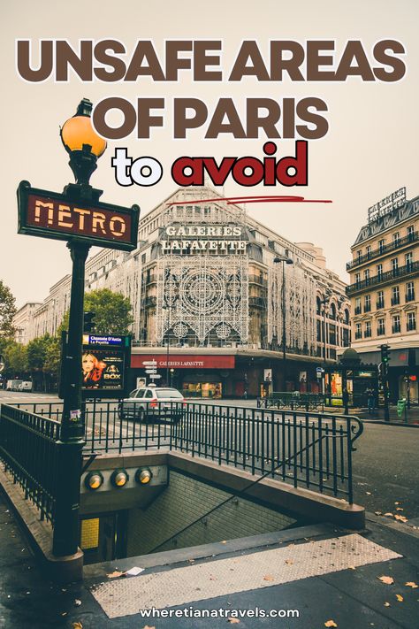 If you're planning a visit to Paris, you'll want to check out this list of the 10 worst neighborhoods and unsafe areas in Paris to avoid at all costs while visiting. Paris Sites To See, Traveling In Paris, Paris France Travel Guide, What To Visit In Paris, Paris In A Day, Paris Visit Things To Do, La Marais Paris, What To Do In Paris France, Where To Go In Paris